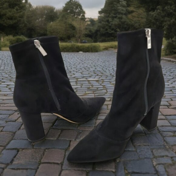 Marc Fisher Shoes - Marc Fisher LTD Larry Pointed Toe Ankle Boots - Size